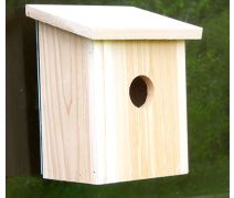 Perch-Free Window Birdhouse